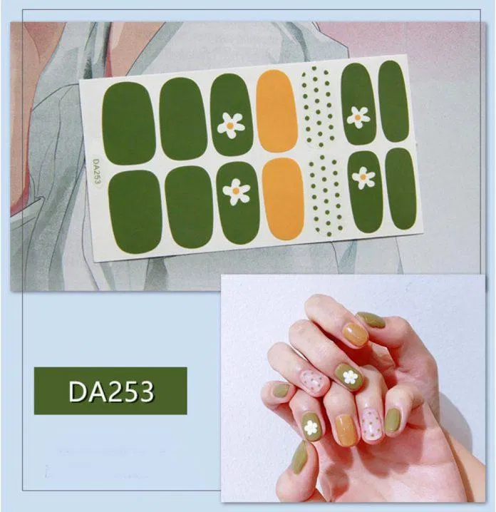 Tổng hợp 30 mẫu nail sticker đẹp xu hướng hot nhất 2020 - BlogAnChoi