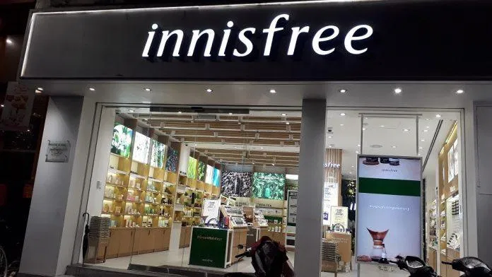 Thương hiệu innisfree (ảnh: BlogAnChoi).
