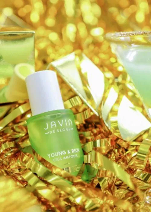Thiết kế bắt mắt của Javin De Seoul Young and Rich Cica Ampoule tinh chất javin de seoul