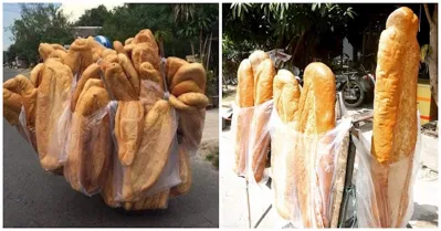 Bánh mì khổng lồ lọt top món độc lạ thế giới năm 2018 (Nguồn: Internet)