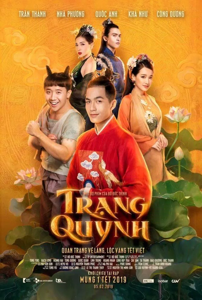 Poster phim Trạng Quỳnh. (Ảnh: Internet)