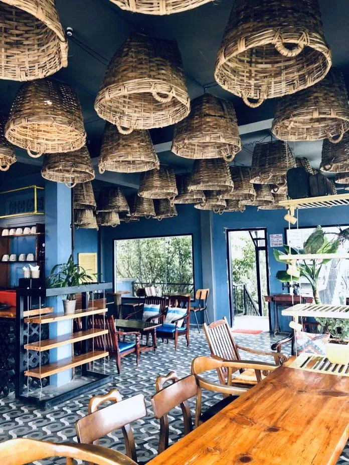 Up Coffee có không gian rộng rãi, thoáng mát Up coffee