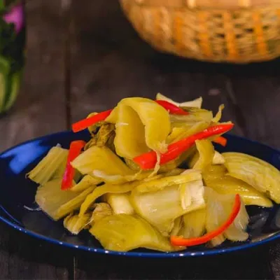 vị dưa cải muối