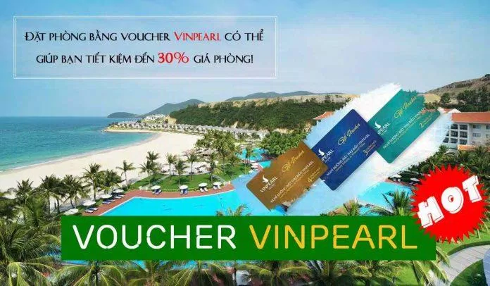 Đặt phòng bằng voucher du lịch sẽ được giảm giá tại Vinpearl (Nguồn: Internet)