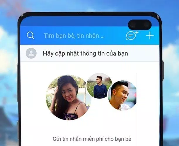 Chọn ảnh đại diện cho tài khoản Zalo của bạn. Ảnh: internet