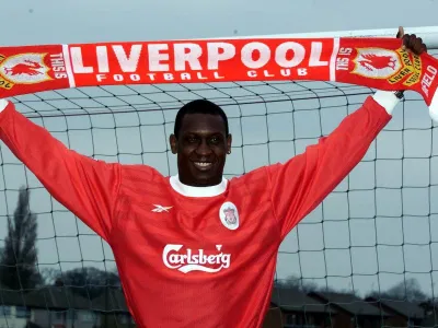 Emile Heskey cùng Liverpool đoạt nhiều danh hiệu cao quý. Ảnh: Internet.