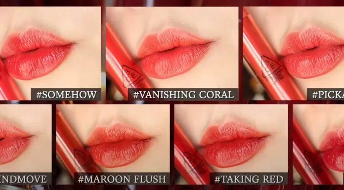 7 màu son ngọt ngào của Flash Lip Tint (Nguồn: Luchina)