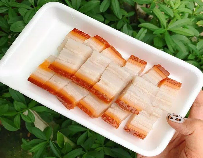 Bánh da lợn heo quay ngon miệng, lạ mắt lại bổ dưỡng (Nguồn: Internet)