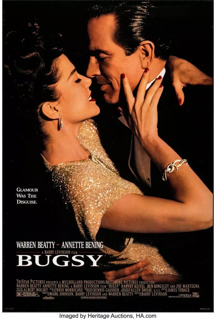 Poster phim Bugsy. (Ảnh: Internet)