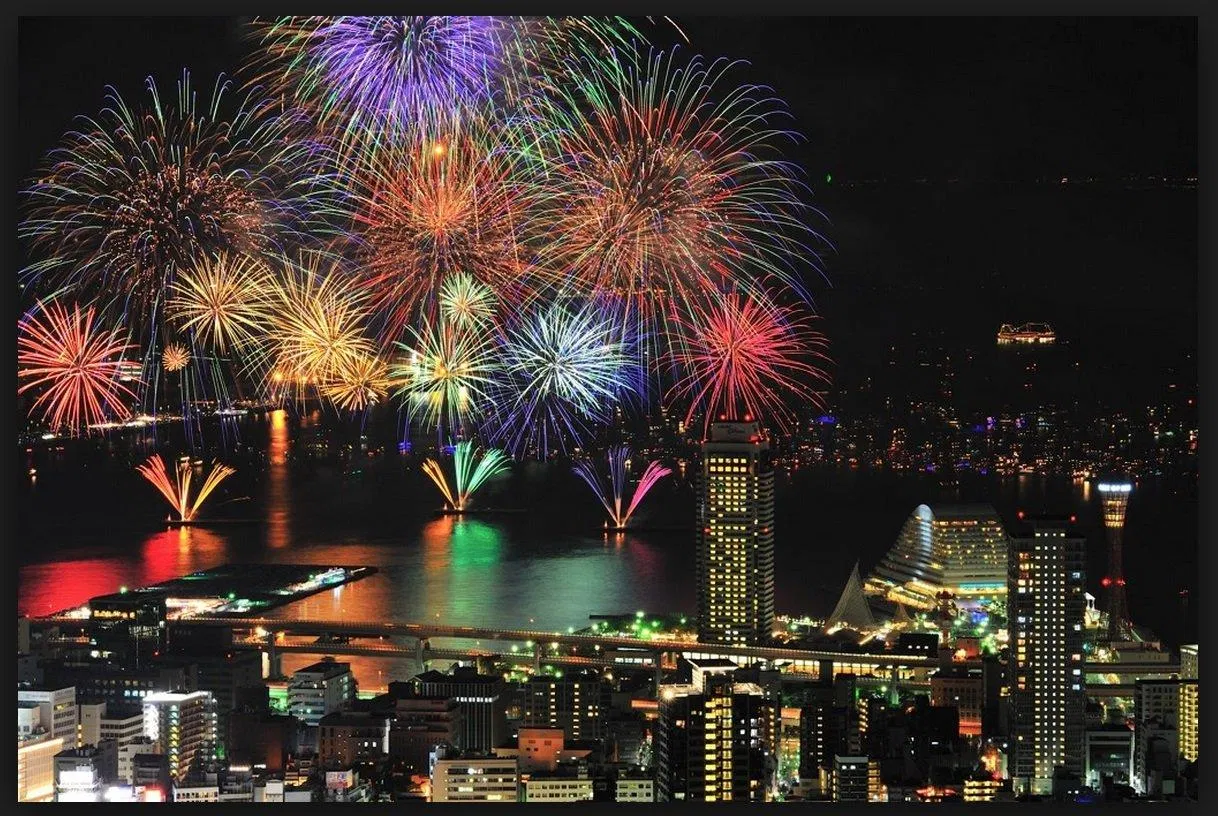 Lễ hội pháo hoa cảng Kobe