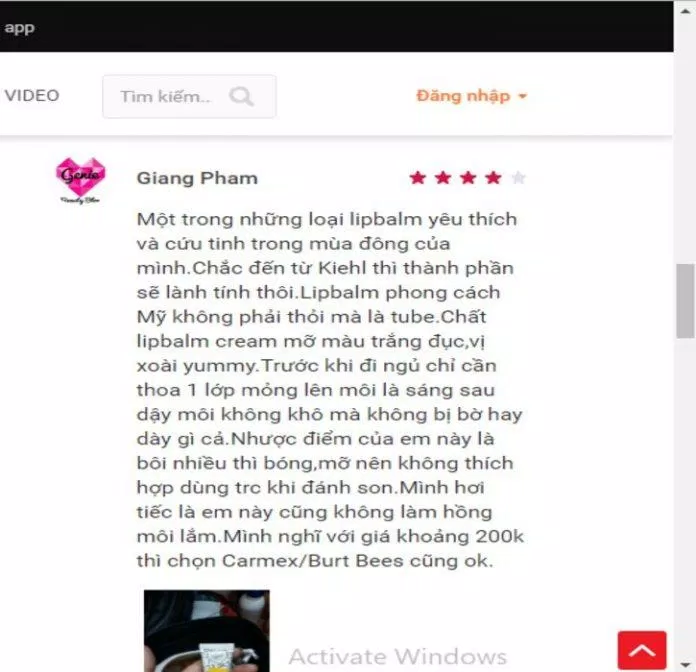Đánh giá thực tế từ khách hàng Happyskin (Nguồn: BlogAnChoi) Đánh giá thực tế từ khách hàng Happyskin (Nguồn: BlogAnChoi)