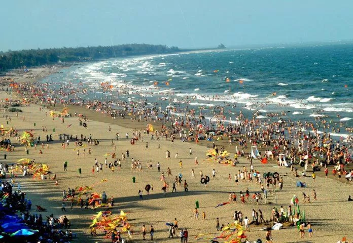 Sầm sơn là bãi biển mà mỗi khi đến dịp hè, người dân miền Bắc lại lên kế hoạch để đi. (Nguồn: Internet)