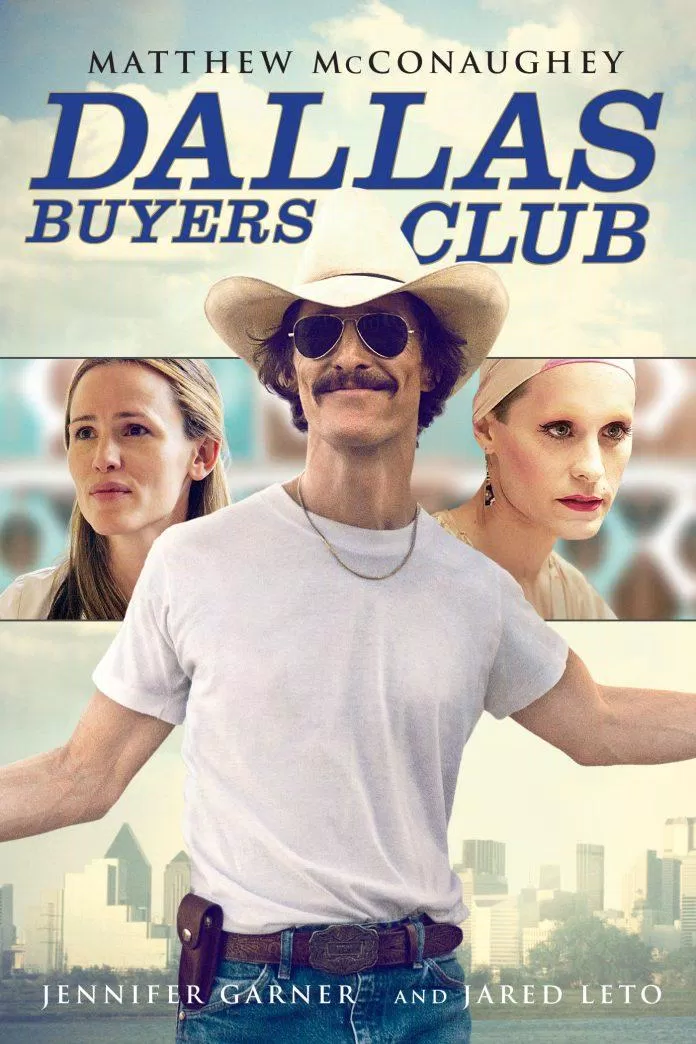 Poster phim Dallas Buyers Club. Ảnh: Internet