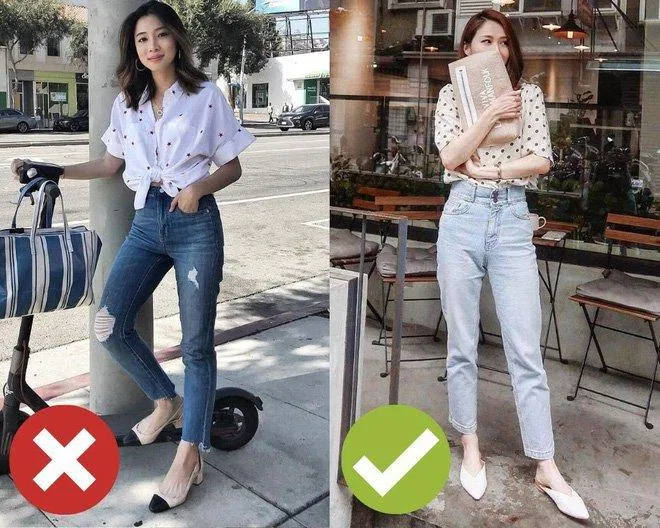 Jeans rách không bao giờ là sự lựa chọn thông minh nơi công sở đâu nhé