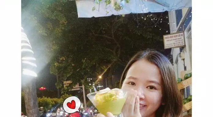 Kem bơ ở đây có vị rất đặc trưng và đúng chuẩn Đà Lạt (Nguồn: Facebook Trá Đá Bơ)