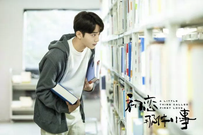 Tạo hình của Lai Kuan Lin trong phim "Tình đầu ngây ngô" (ảnh : internet)