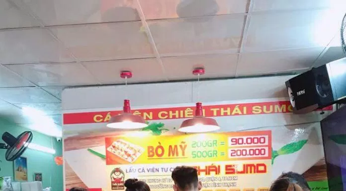 Thái Sumo là một quán lẩu cá viên tự chọn nổi tiếng tại Bình Thạnh (Nguồn: Facebook Thái Sumo)