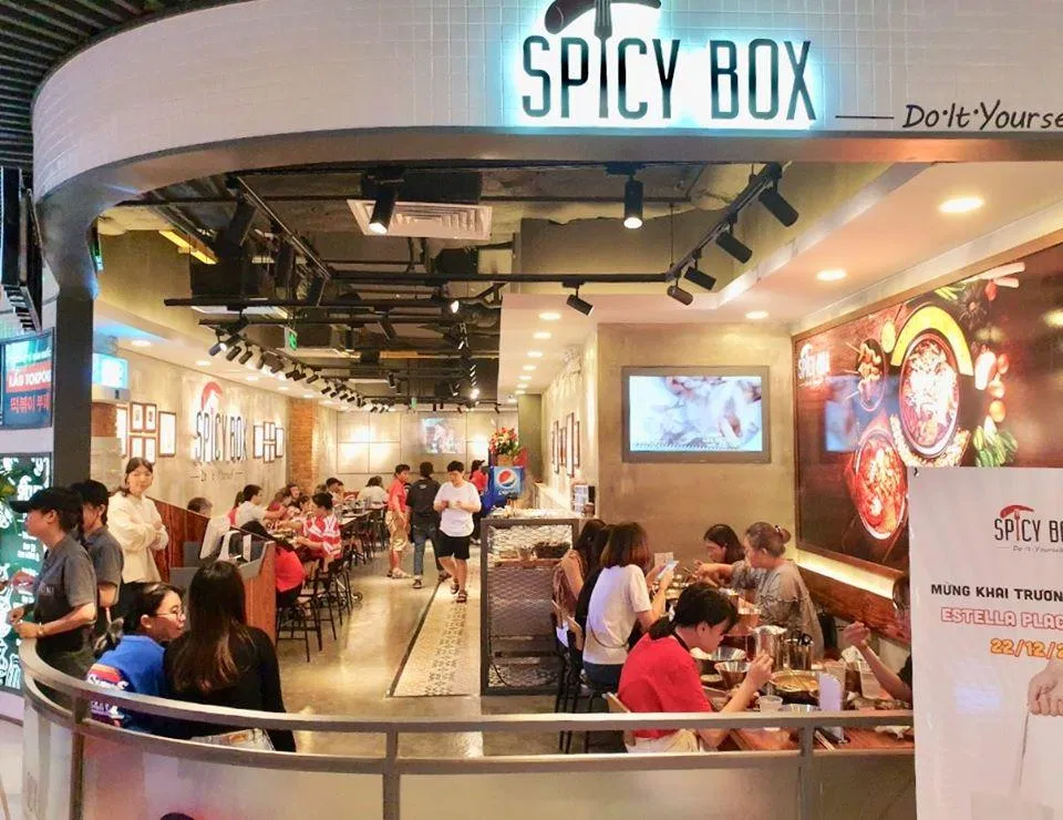 Spicy box là cửa hàng lẩu chuyên về tokpokki (Nguồn: Internet)
