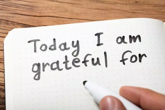 Danh sách những điều bạn biết ơn mỗi ngày (ảnh: internet)