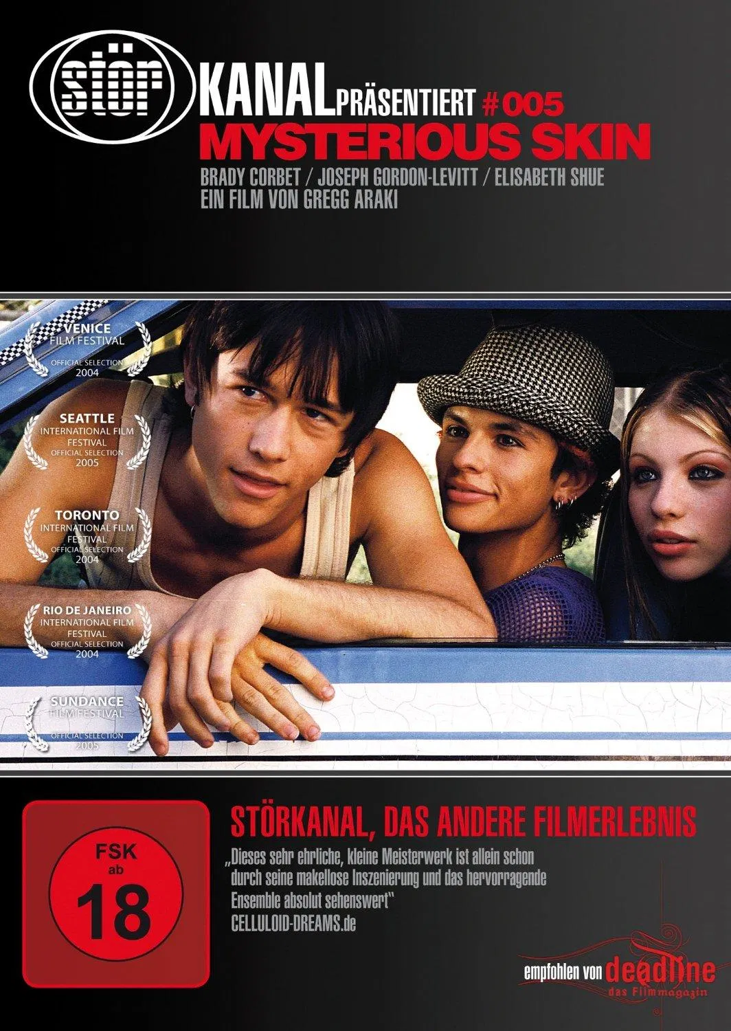 Poster phim Mysterious Skin. Ảnh: Internet