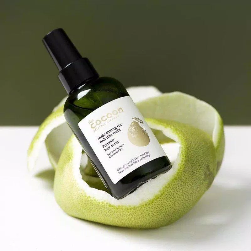 Nước dưỡng tóc tinh dầu bưởi Cocoon Pomelo Hair Tonic có nhiều ưu điểm (ảnh: Internet)