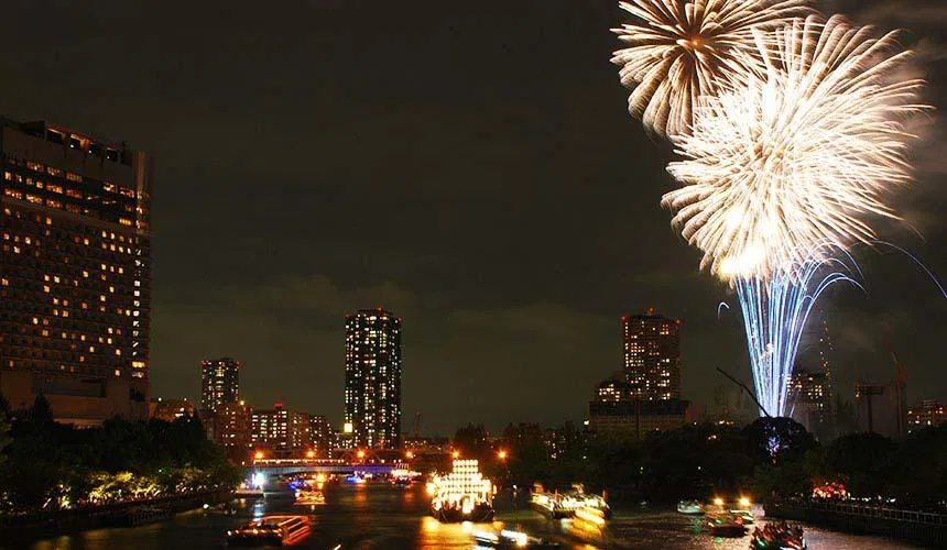 Lễ hội pháo hoa Osaka Tenjin
