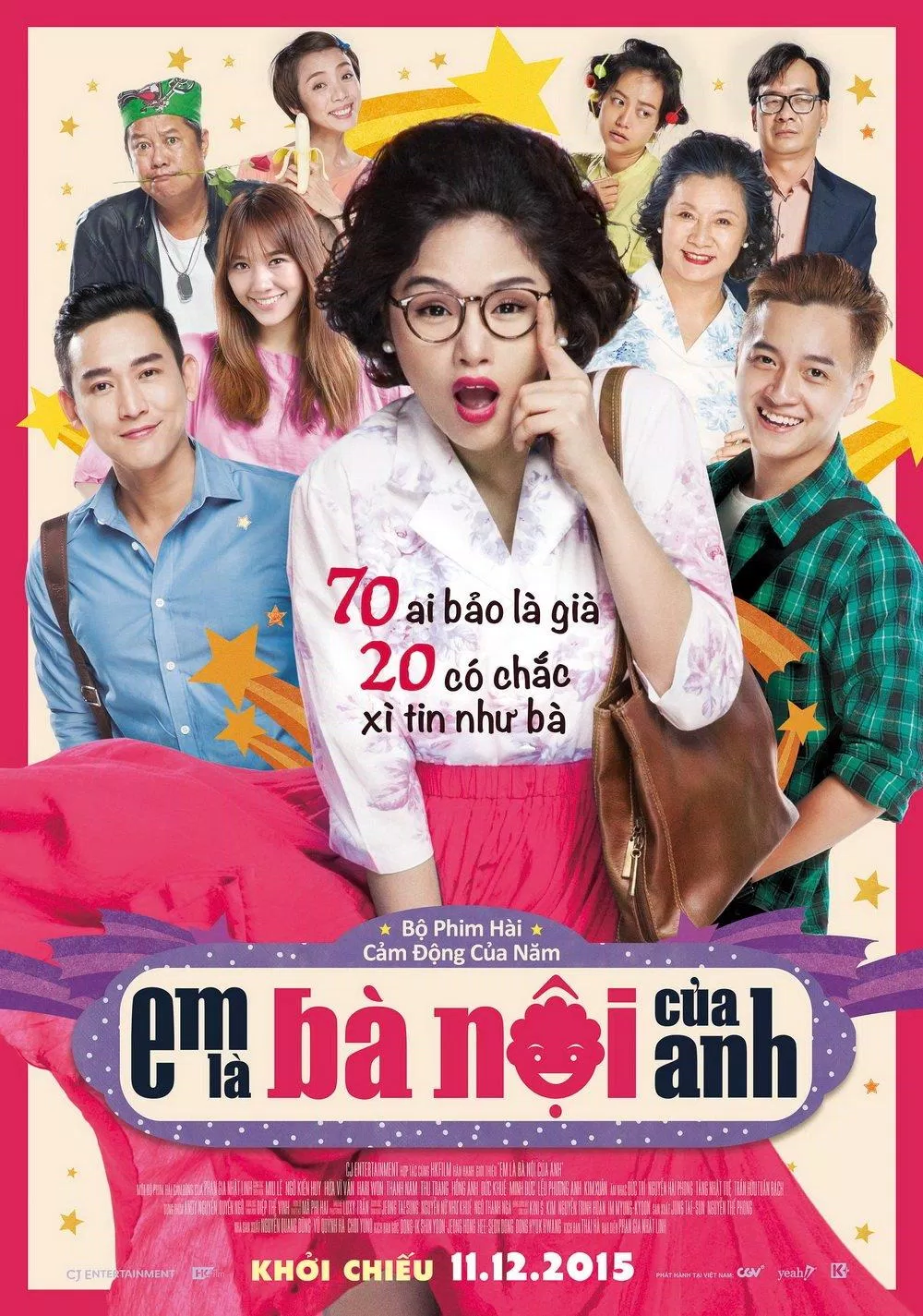 Poster phim Em Là Bà Nội Của Anh (Ảnh: Internet)