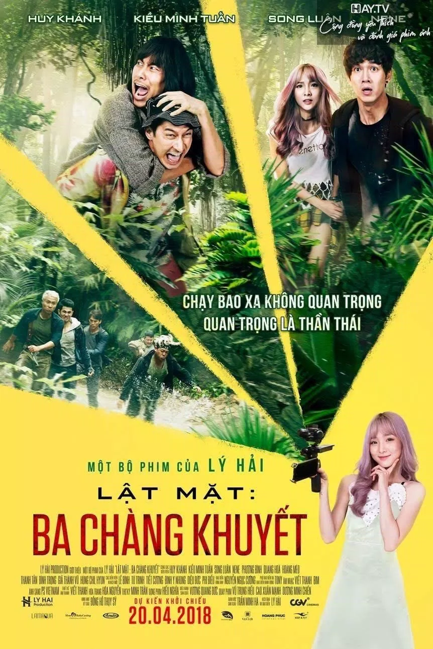 Poster phim Lật Mặt 3: Ba Chàng Khuyết. (Ảnh: Internet)