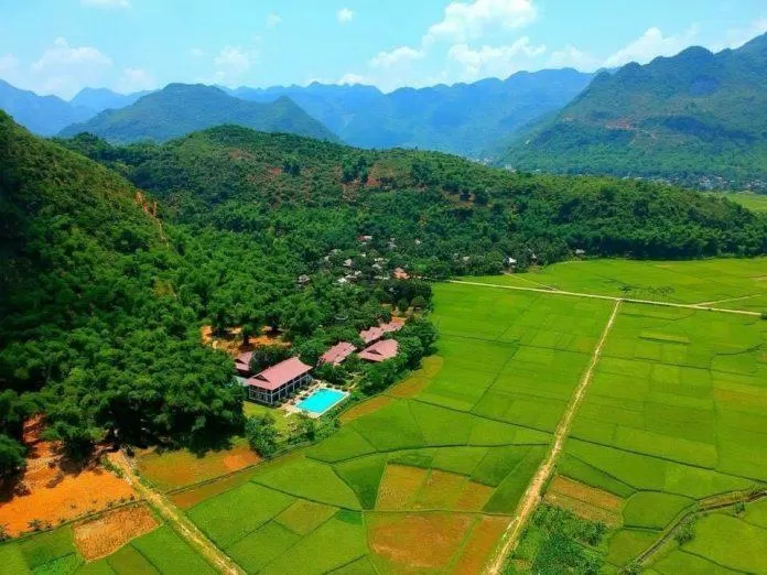 Sol Bungalows như viên ngọc xanh kì diệu của thung lũng Mai Châu xinh đẹp (Nguồn: Sol Bungalows)