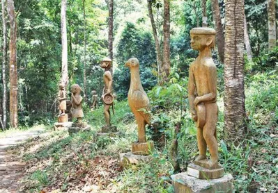 Statue Garden ở Măng Đen (Nguồn: Internet)