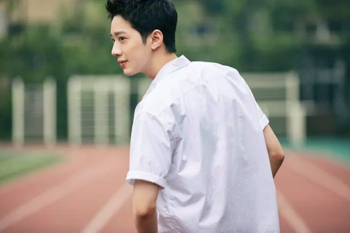 Tạo hình của Lai Kuan Lin trong "Đừng quấy rầy tôi học tập" (ảnh : internet)