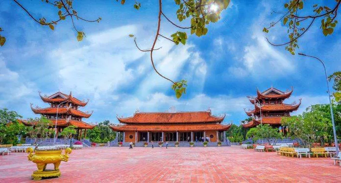 Thiền viện Trúc Lâm Phương Nam tọa lạc tại Cần Thơ (Nguồn: Internet)