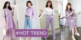Màu tím lilac hot trend 2020 hay còn gọi là màu tím tử đinh hương. (Ảnh: Internet)