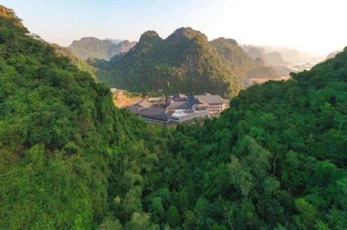 Từ trên cao nhìn xuống Yoko Onsen Quang Hanh ( nguồn: Internet )