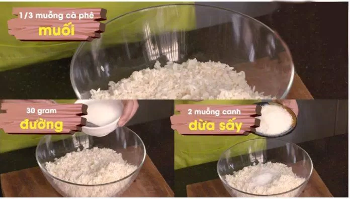 Ướp nếp với gia vị và hấp chín từ 2 -4 giờ (Nguồn: Internet)