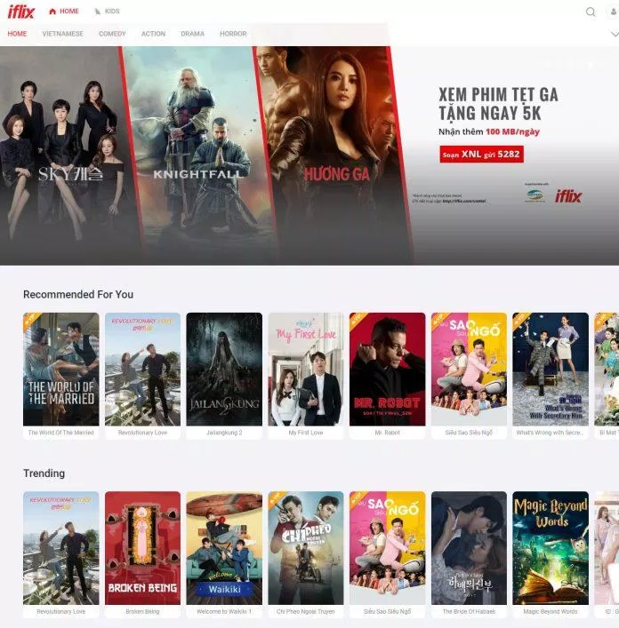 iFlix có tính "bản địa" khá cao, tập trung phục vụ thị trường Đông Nam Á. Tuy nhiên mức phí của Netflix rất cao. (Ảnh: BlogAnChoi)
