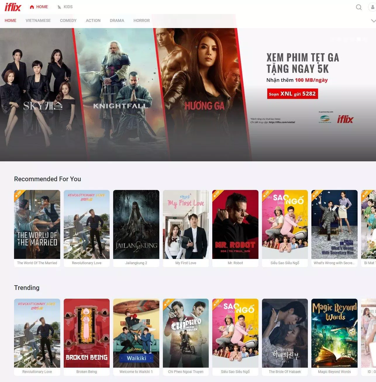 iFlix có tính "bản địa" khá cao, tập trung phục vụ thị trường Đông Nam Á. Tuy nhiên mức phí của Netflix rất cao. (Ảnh: BlogAnChoi)