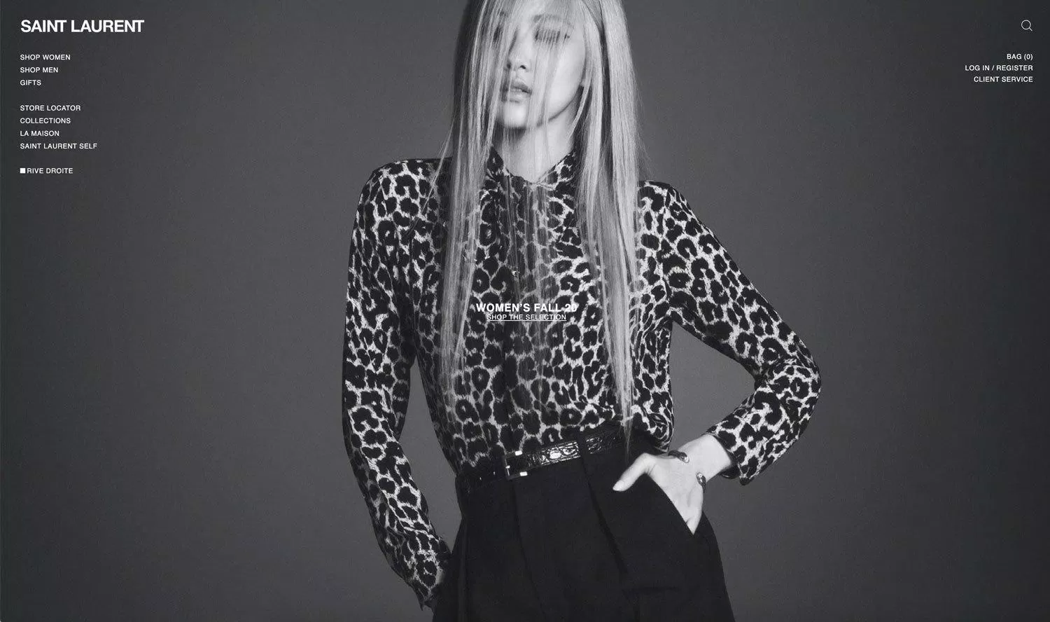 Rosé Park trong chiến dịch YSL FALL 2020 Rosé Park trong chiến dịch YSL FALL 2020