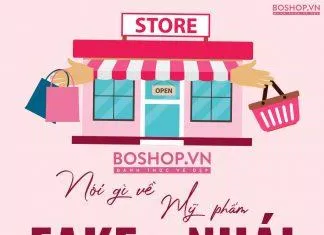 Bo Shop nói gì về mỹ phẩm fake