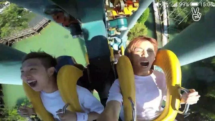 RM và Jungkook trong một chương trình khác. (Nguồn: Internet)