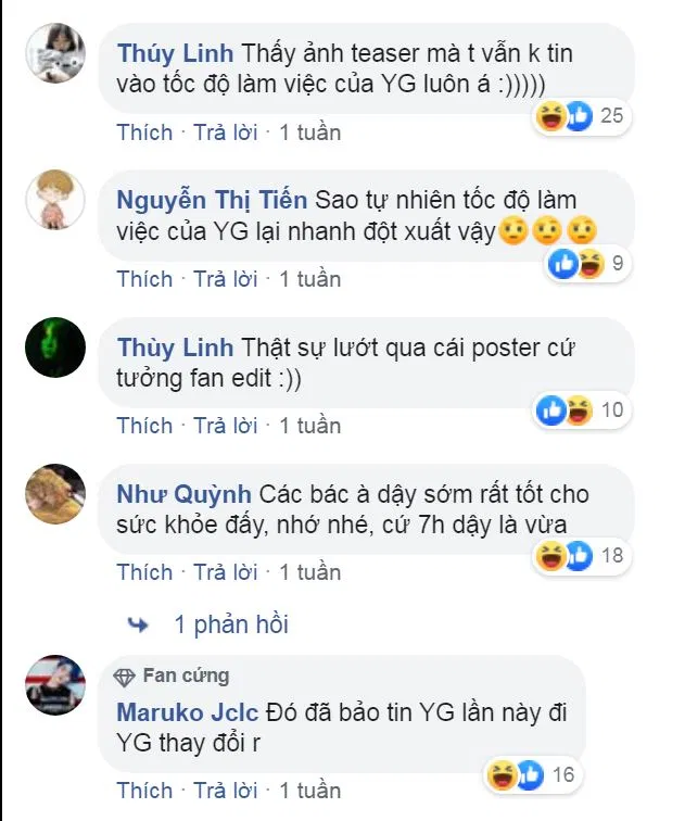 Phản ứng bất ngờ của các fan trước thính comeback tiếp theo của BLACKPINK (Nguồn: BlogAnChoi)