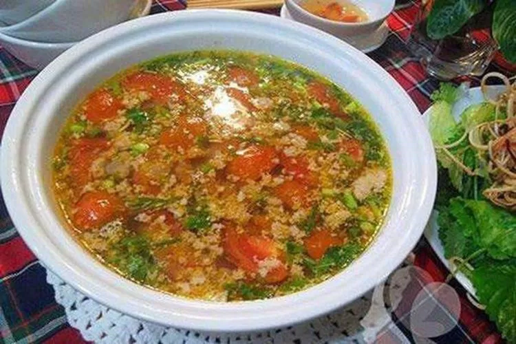 Canh riêu cua (Ảnh: Internet)