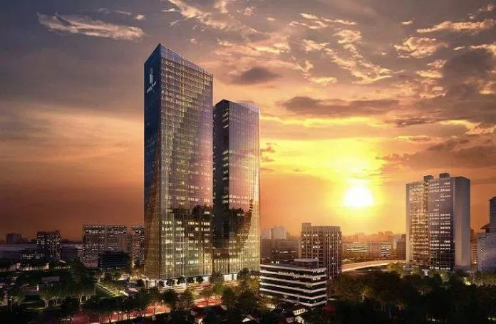 Capital Place biểu tượng rồng sáng nhất Hà Nội (Ảnh: Internet)