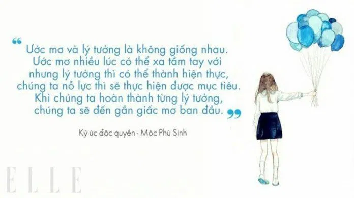 Trích câu nói trong Ký Ức Độc Quyền (Ảnh: Internet)