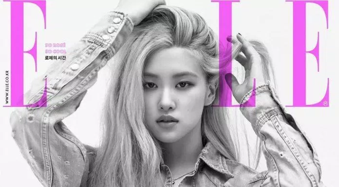 Rosé cover 3 trên ELLE Hàn Quốc 7/2020