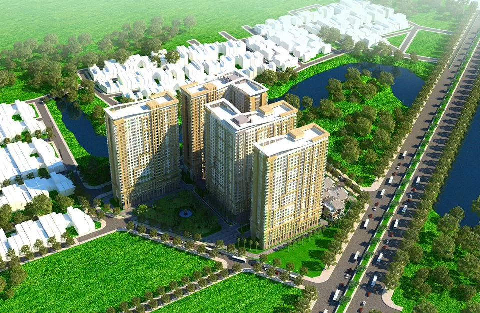 Diamond Riverside điểm chào đón của chủ đầu tư với dự án Khu Tây (Ảnh: Internet)