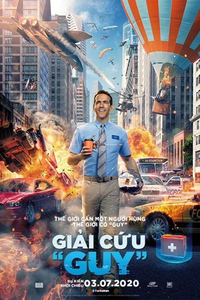 Poster phim Free Guy. (Nguồn: Internet)
