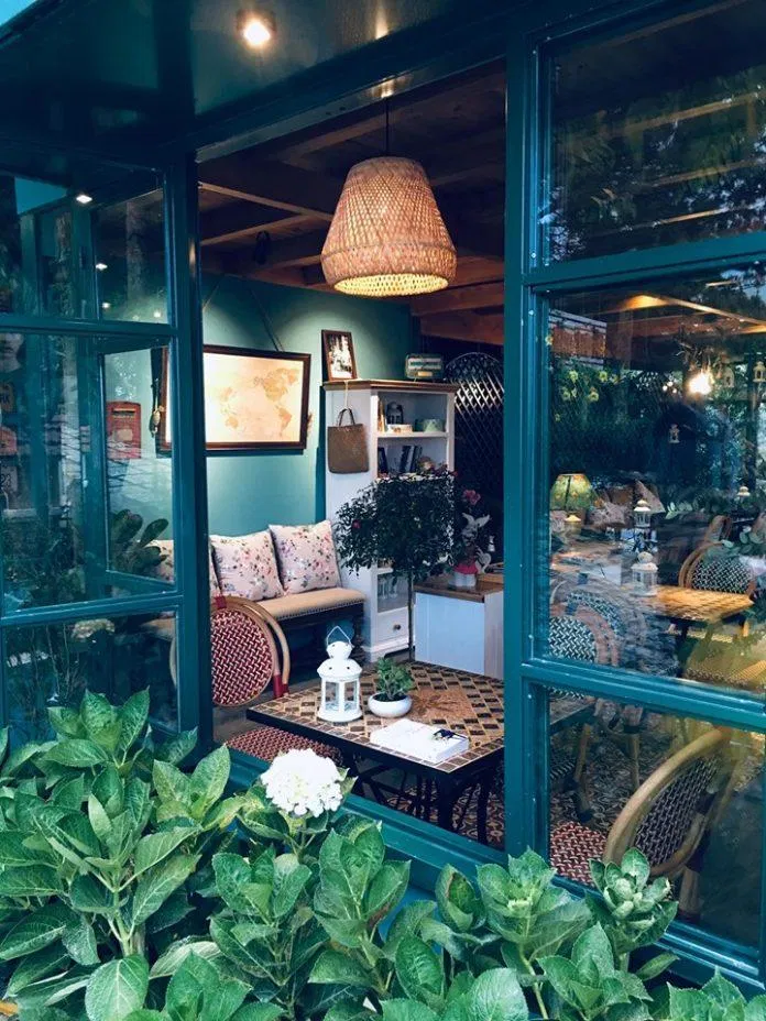Điểm nhấn nhỏ xinh tại La MAPPA Café & Bistro (Ảnh: Internet).