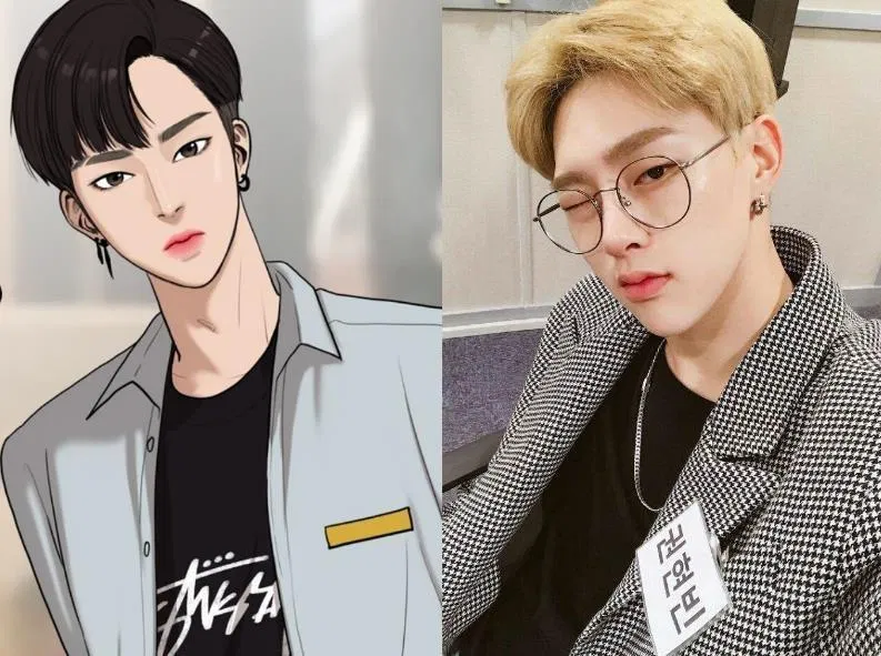 So sánh cho thấy nam idol như Han Seojoon bước ra từ truyện tranh vậy. (Nguồn: Internet) So sánh cho thấy nam idol như Han Seojoon bước ra từ truyện tranh vậy. (Nguồn: Internet)