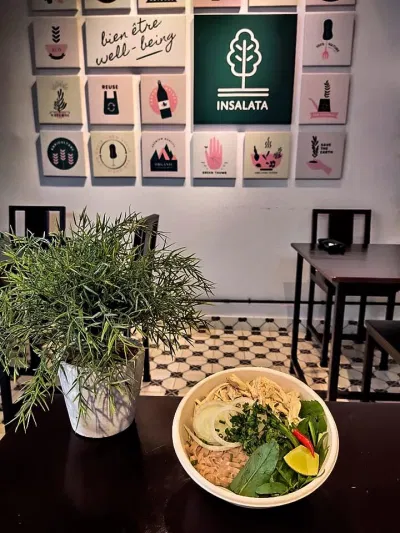 Insalata Salad là quán chuyên phục vụ đồ ăn đậm chất healthy (Nguồn: FB Insalata Salad)